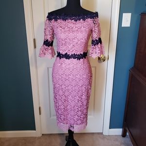 Paper Dolls purple/pink crocheted dress 4